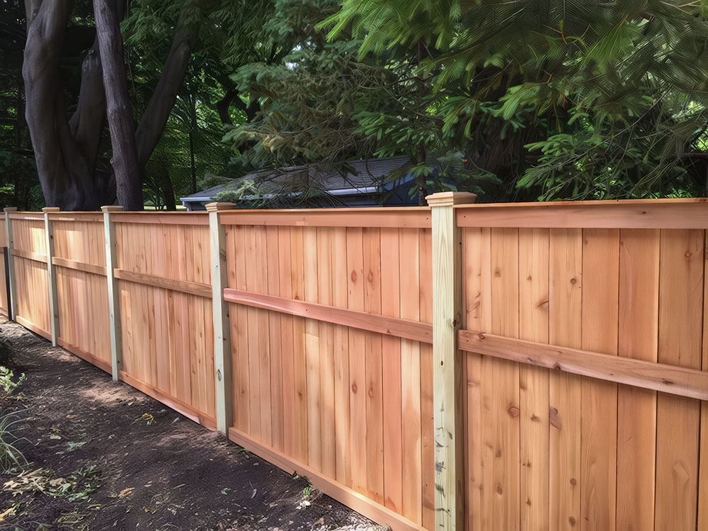 Security Fence Example in Louisville Nebraska