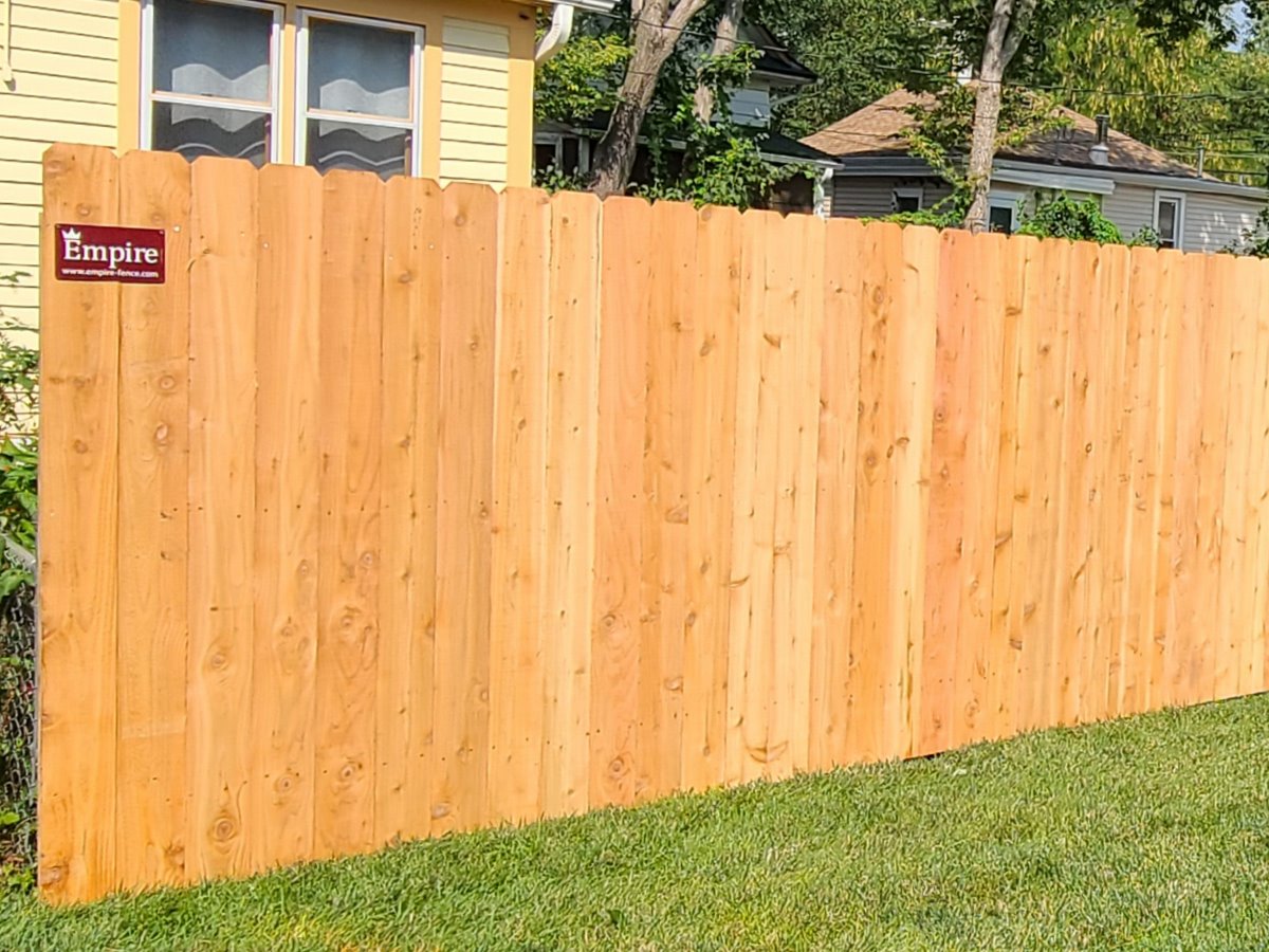 Sarpy County NEPrivacy Style Wood Fences