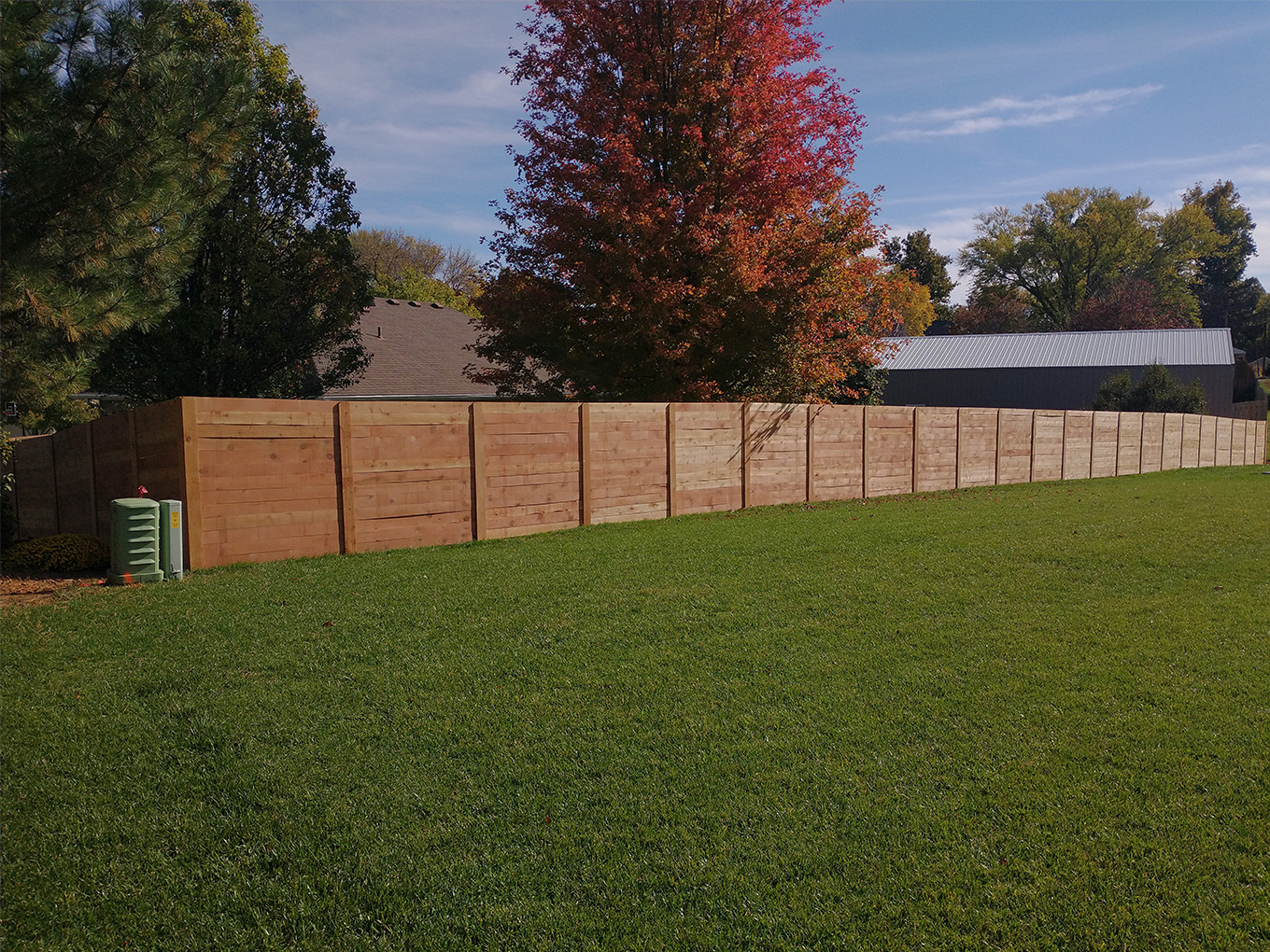 Nebraska Wood Fence